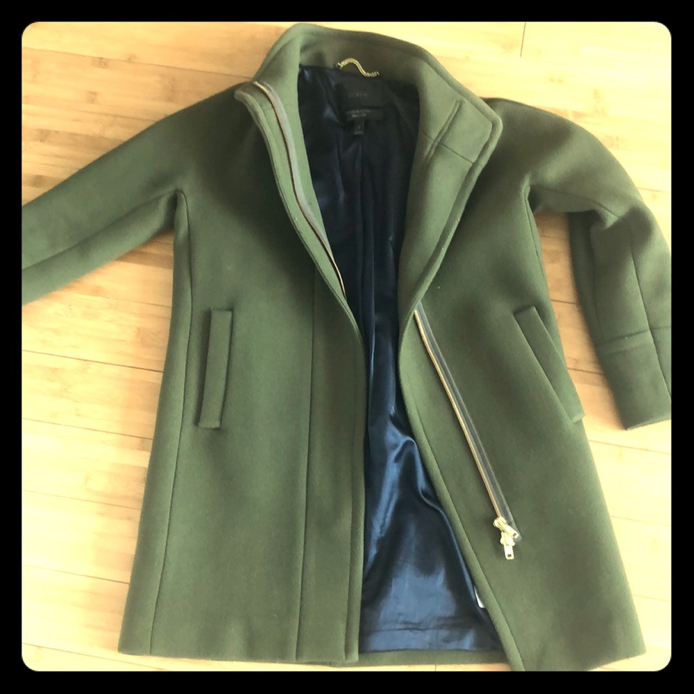 Stadium cloth cocoon coat